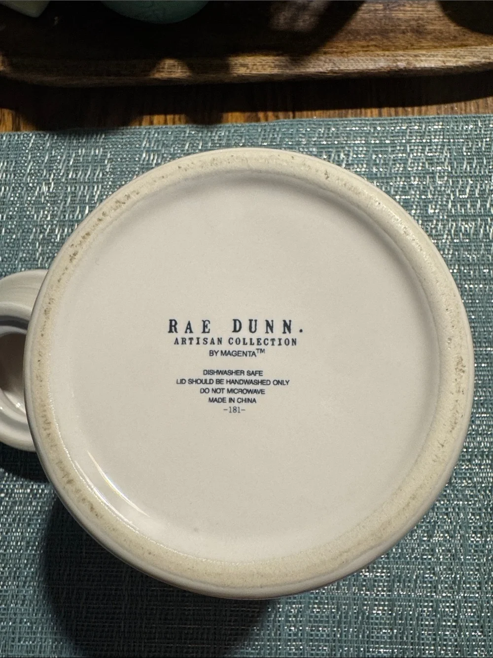 Rae Dunn Small “YUM” 😋 Canister